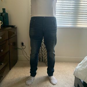 G-Star Radar Straight Tapered Faded Jeans